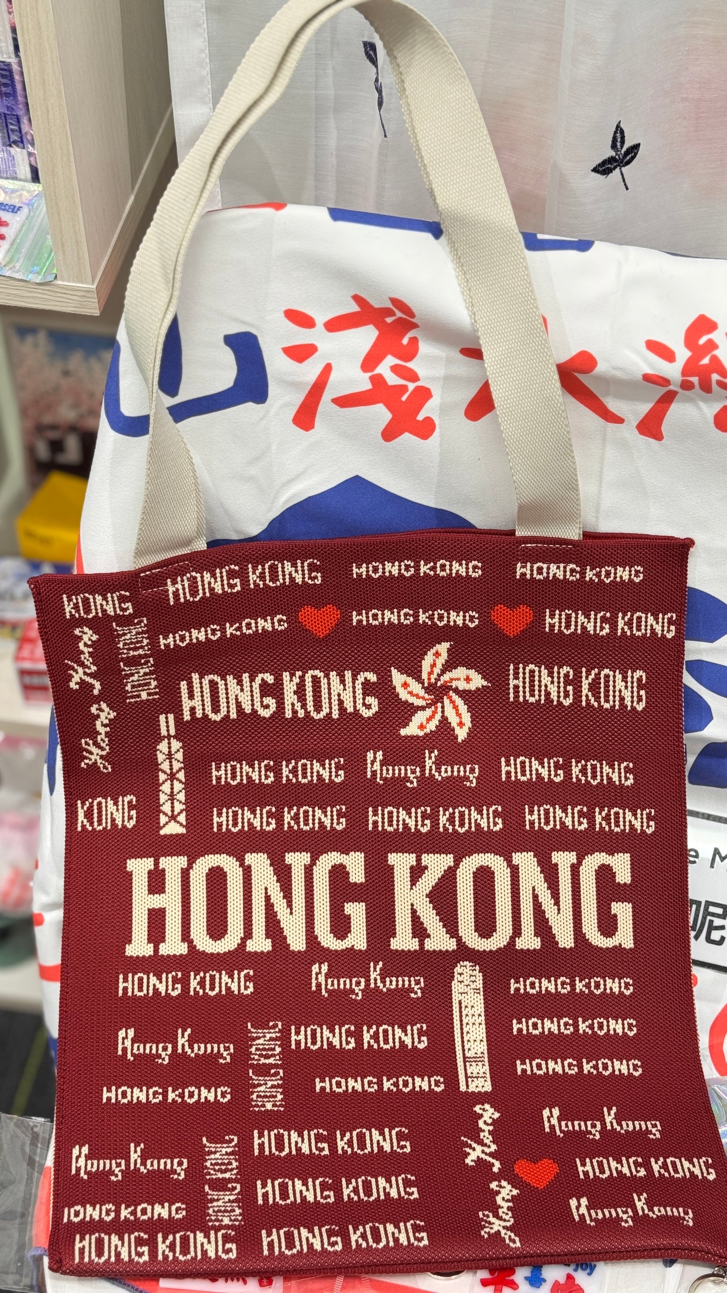 Hong Kong トート レッド