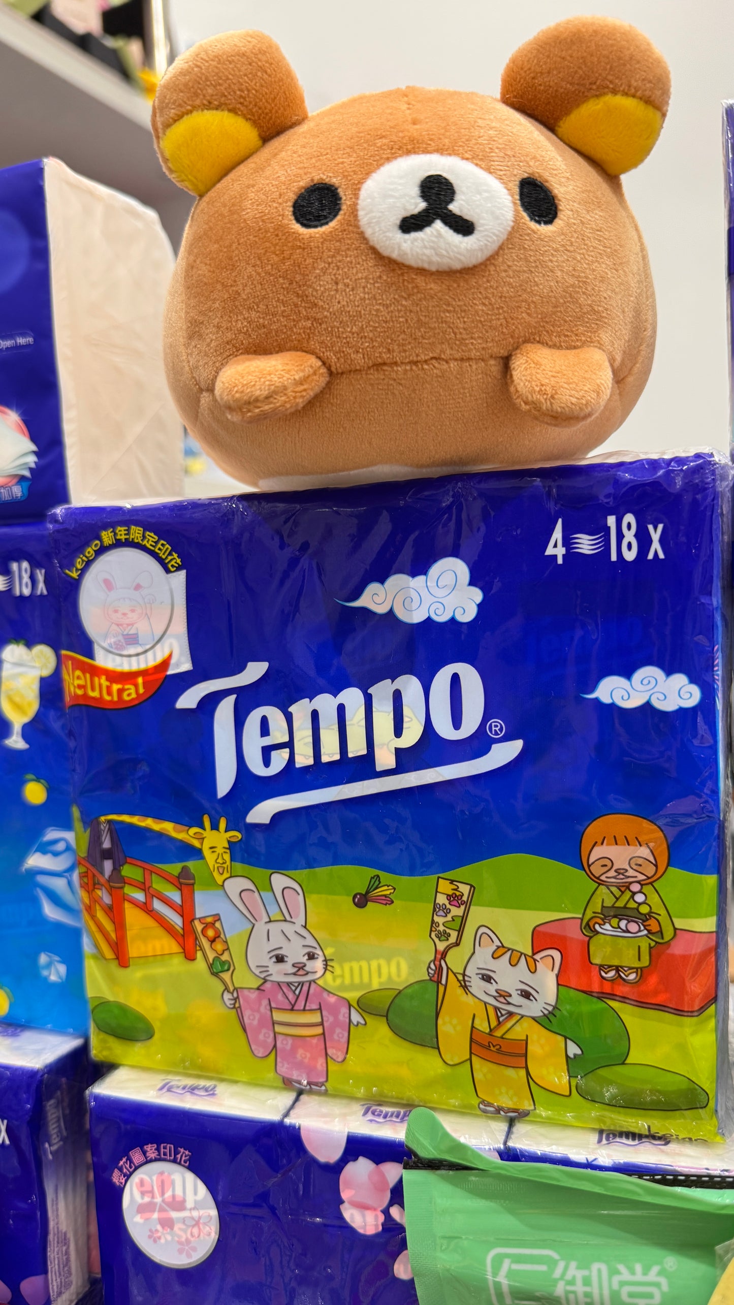 Tempoティッシュペーパーニュートラル18個