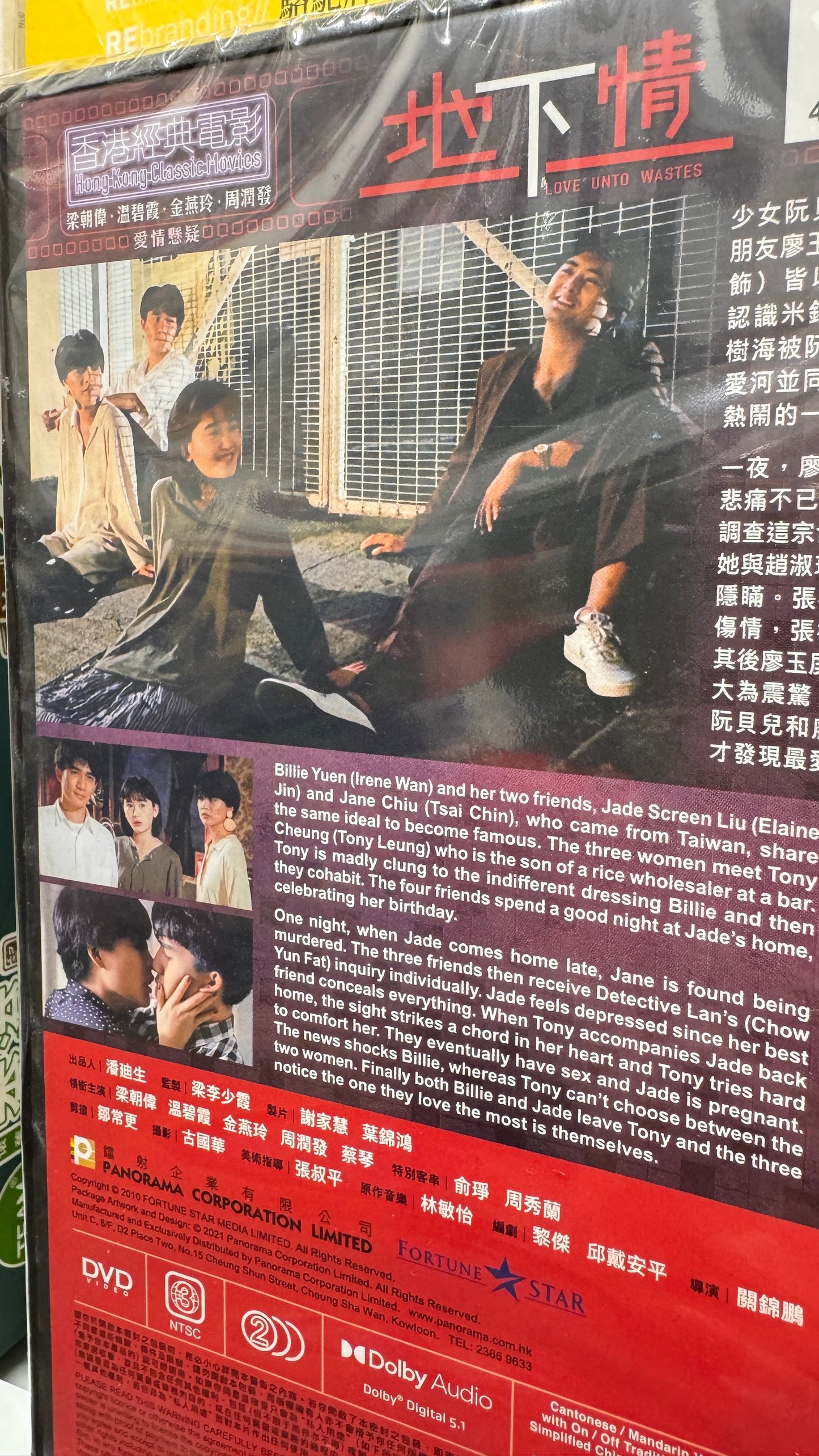 地下情 追いつめられた殺意 DVD 広東語 中国語