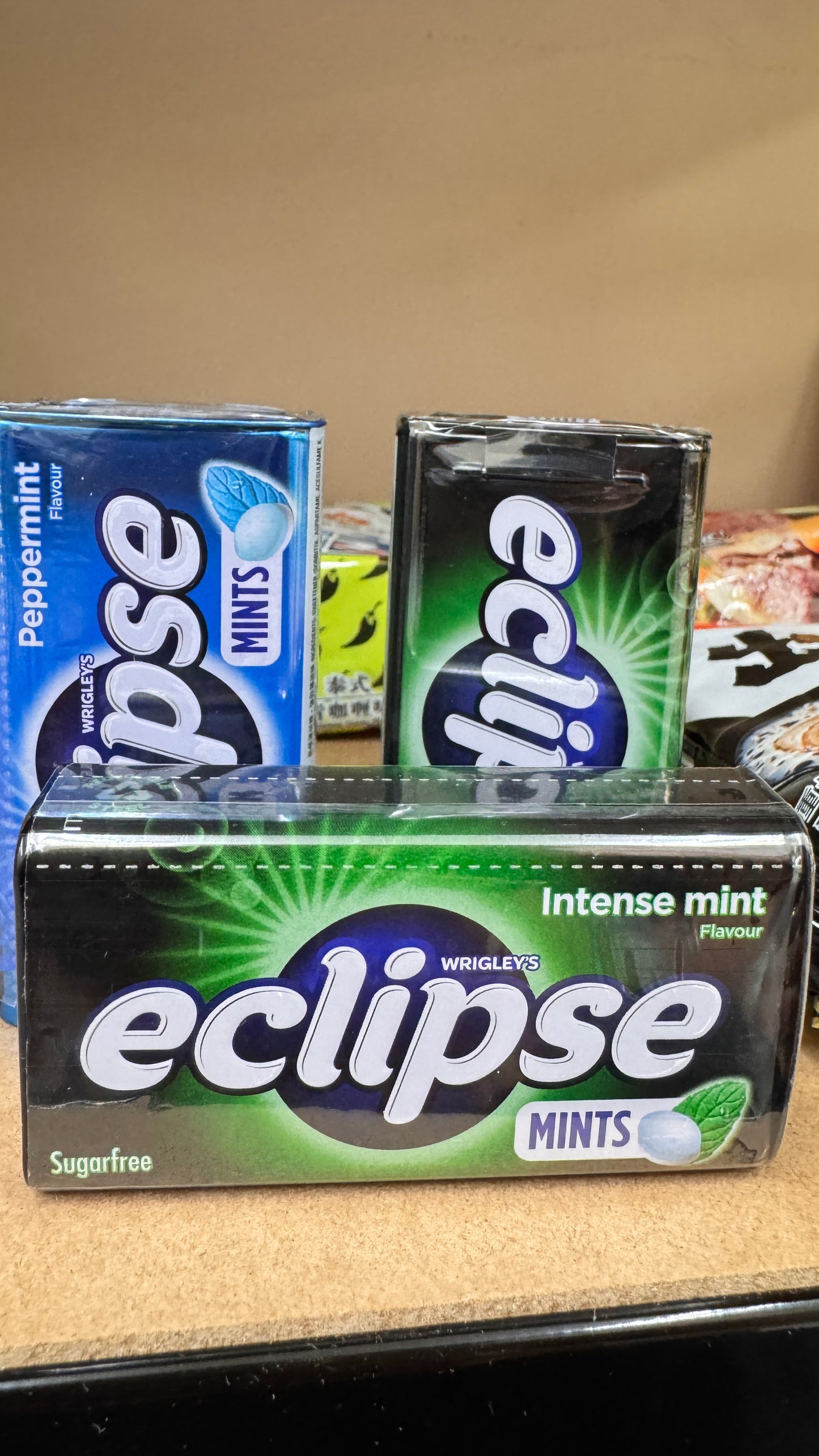 eclipse ミント 強烈なミント 砂糖なし 34g