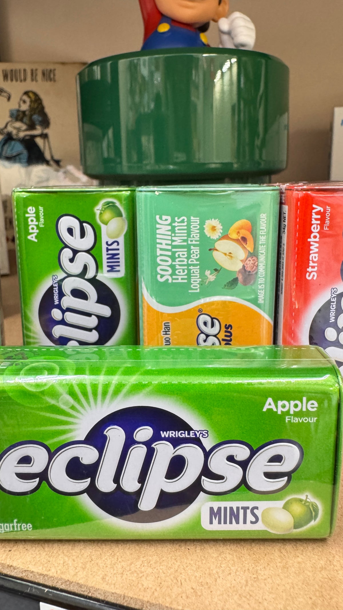 Eclipse ミント りんご味 砂糖なし 34g