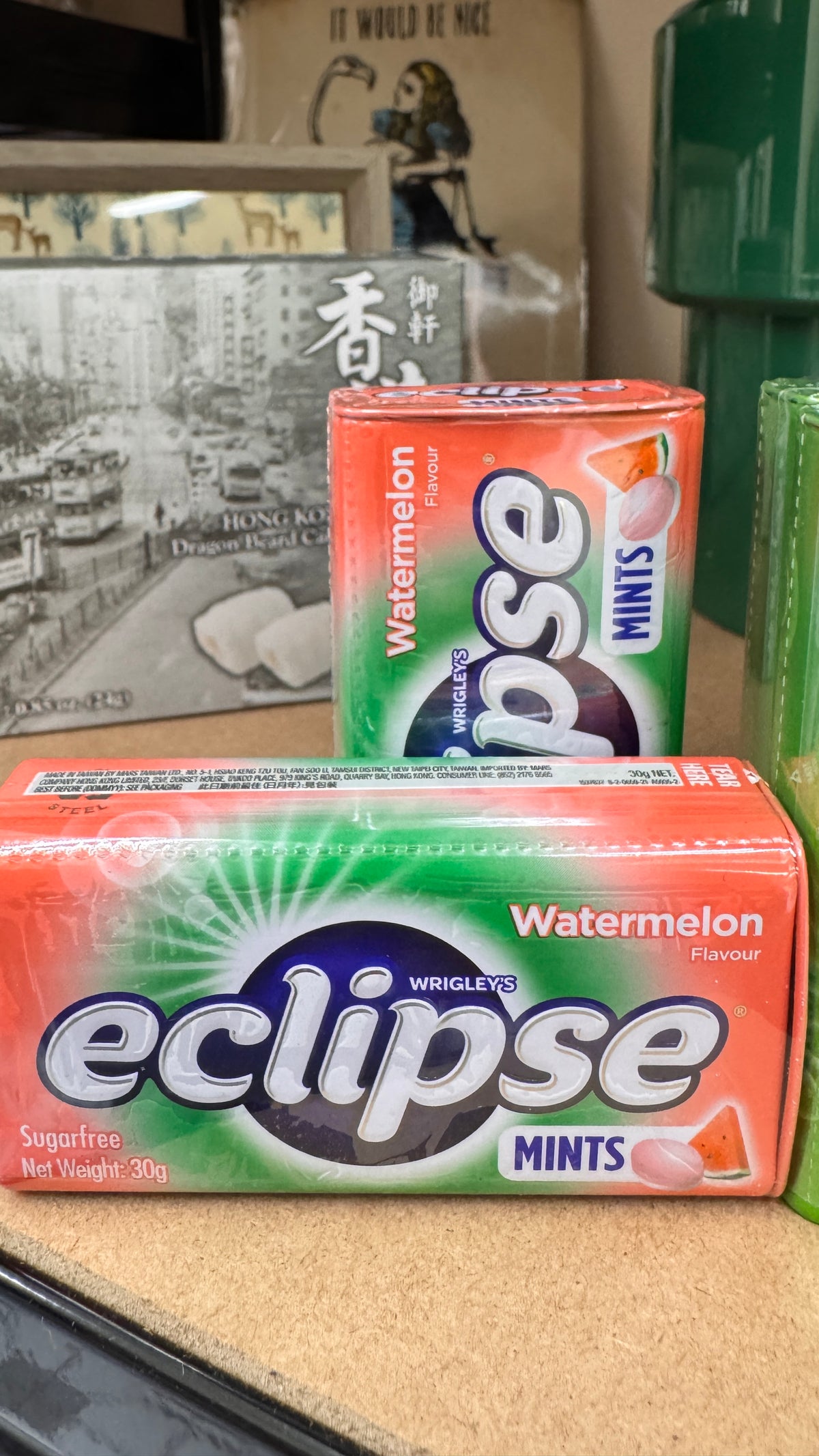 Eclipse ミント スイカ味 砂糖なし 34g
