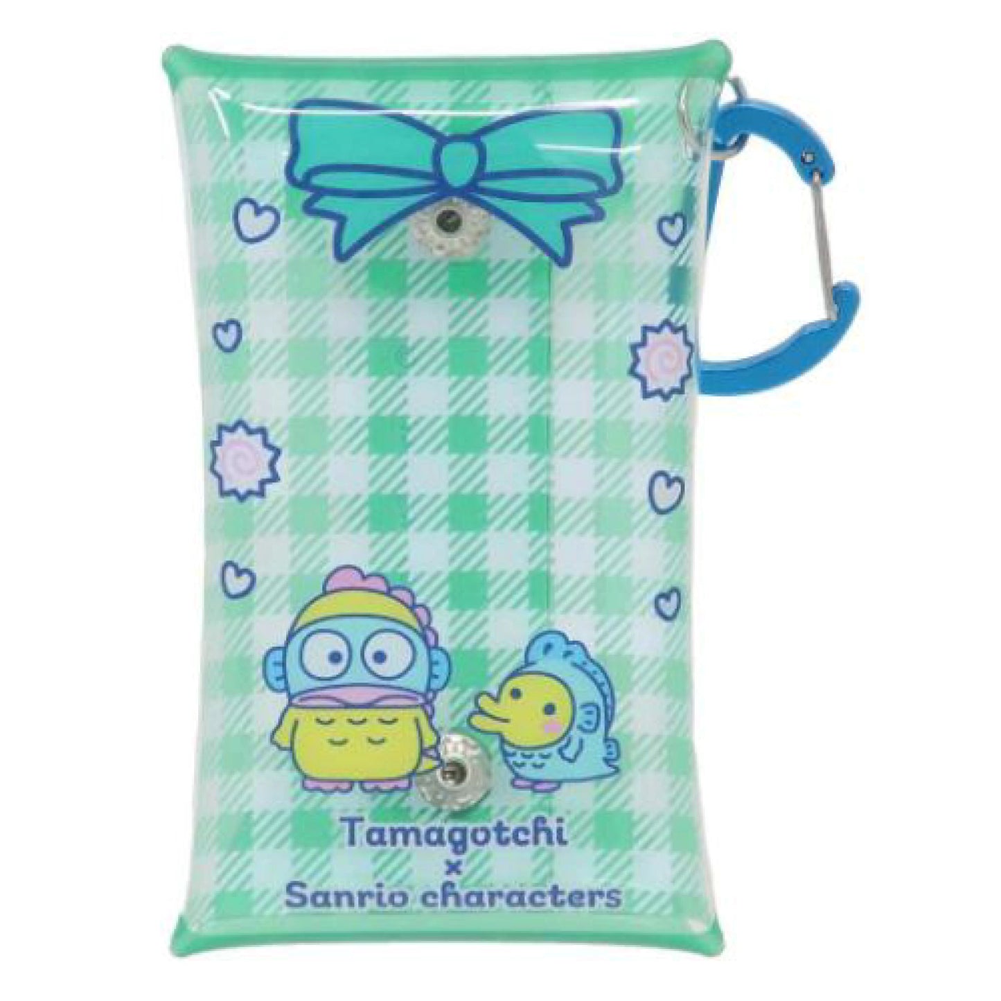 マルチクリアケース Sサイズ ミニポーチ たまごっちxサンリオキャラクターズ ハンギョドンxせびれっち サンリオ