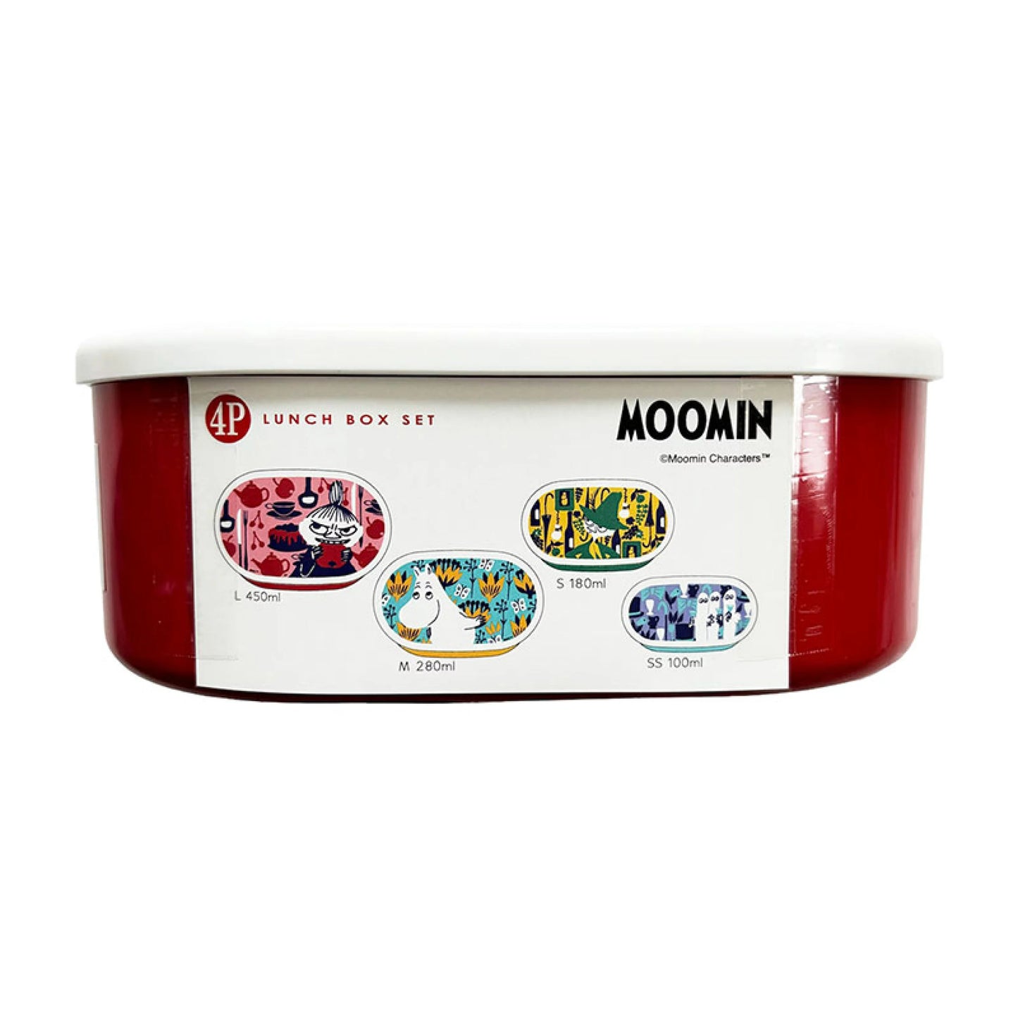 Moomin 4P ランチボックス