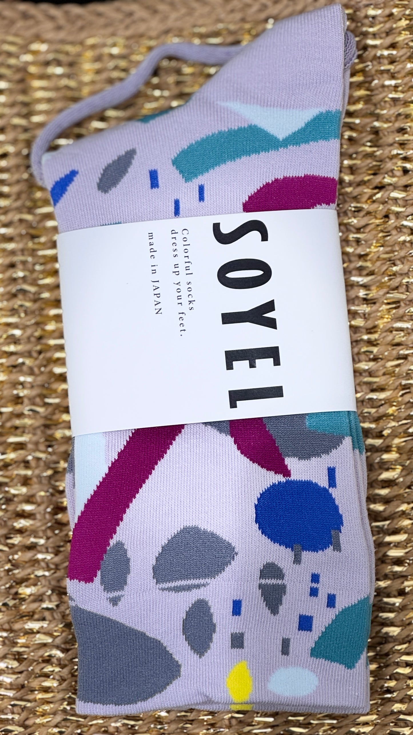 SOYEL 靴下 カラフル LV