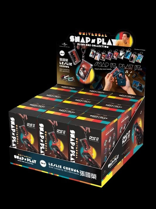 レスリー・チャン　張國榮  Snap &  Play Blind Box  1個