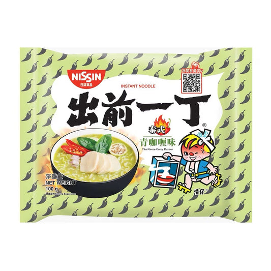 出前一丁タイグリーンカレー風味
