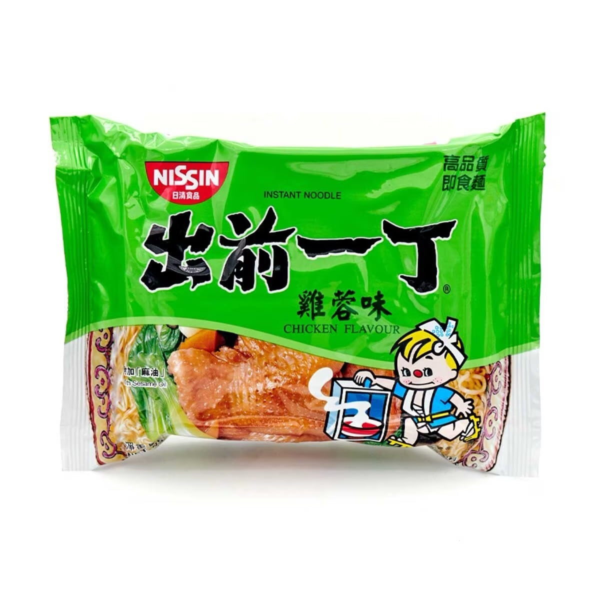 出前一丁チキン風味