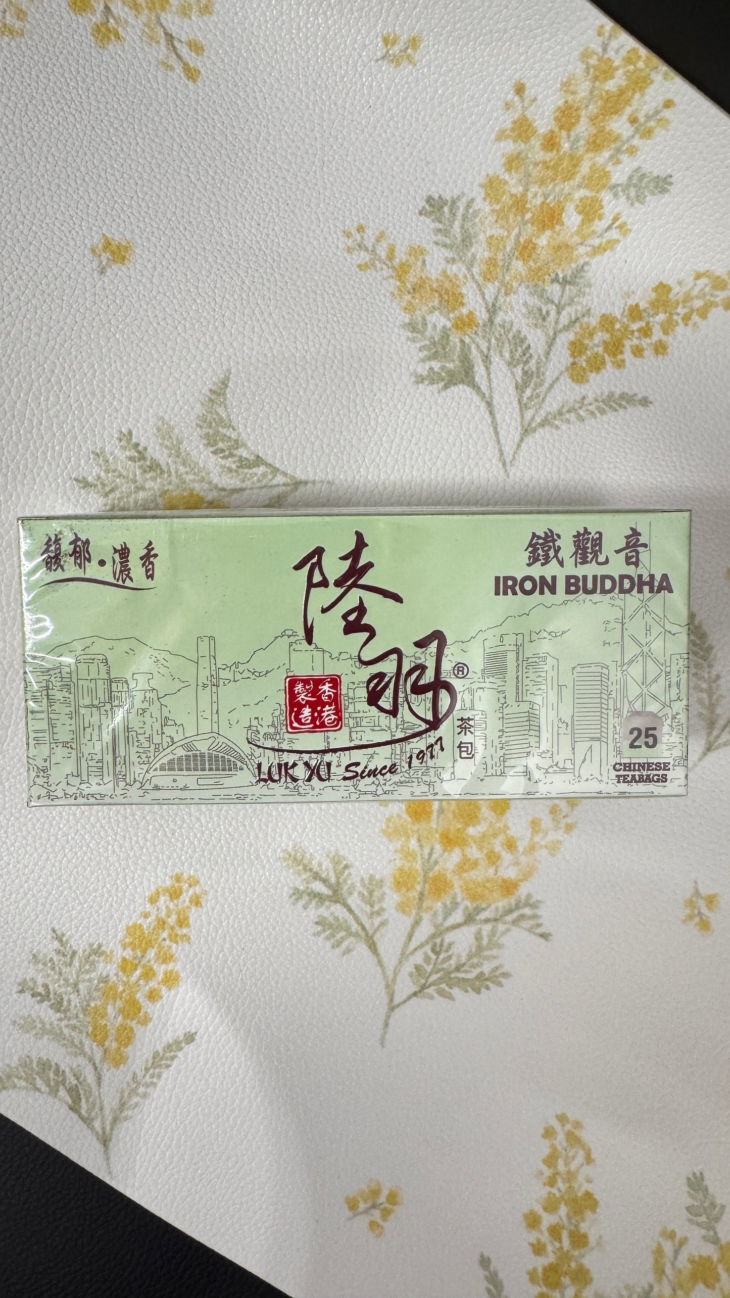 陸羽  鉄観音　ティーバッグ25個