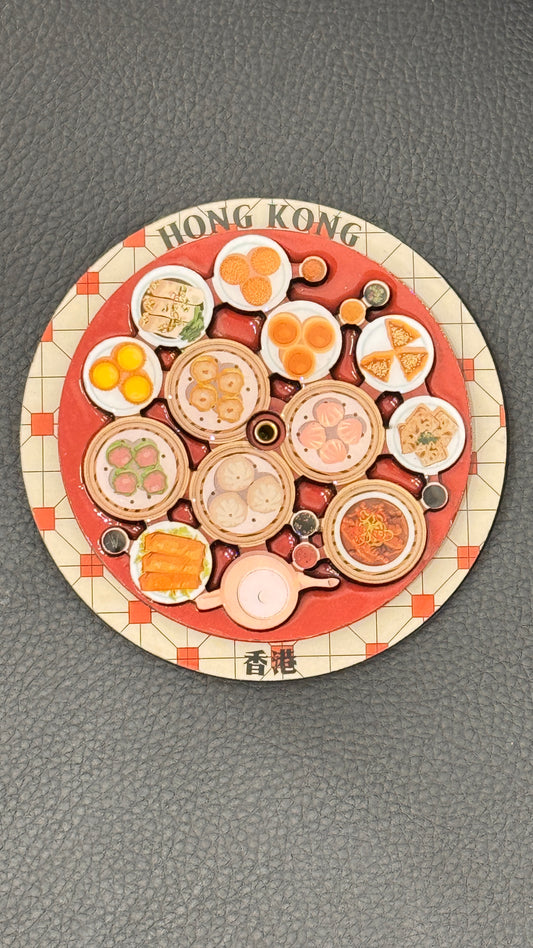 香港の飲茶　マグネット