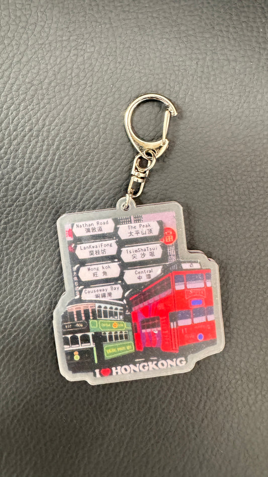 香港電車 キーホルダー