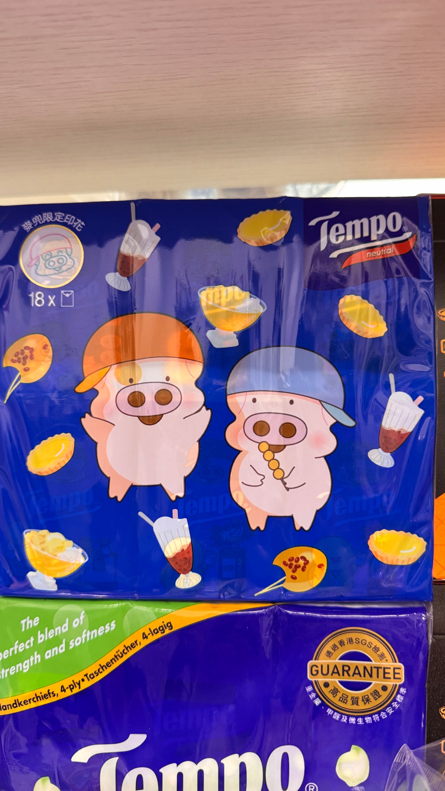 Tempoティッシュペーパーニュートラル18個