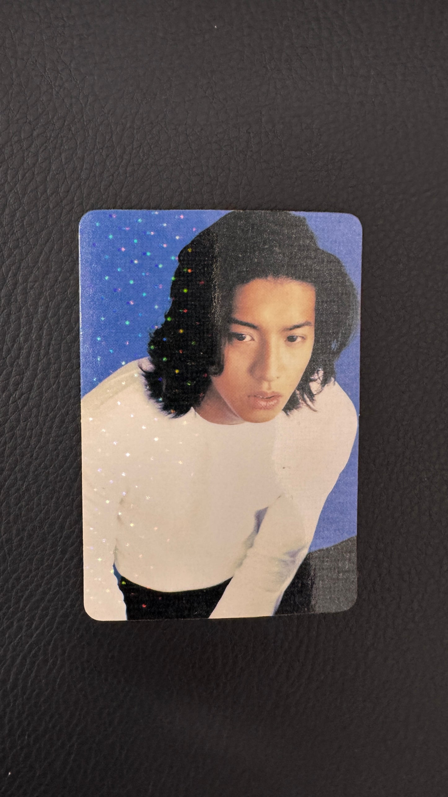 木村拓哉   YES Card   キラキラBlue