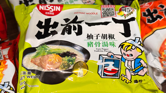 出前一丁　柚子胡椒豚骨風味