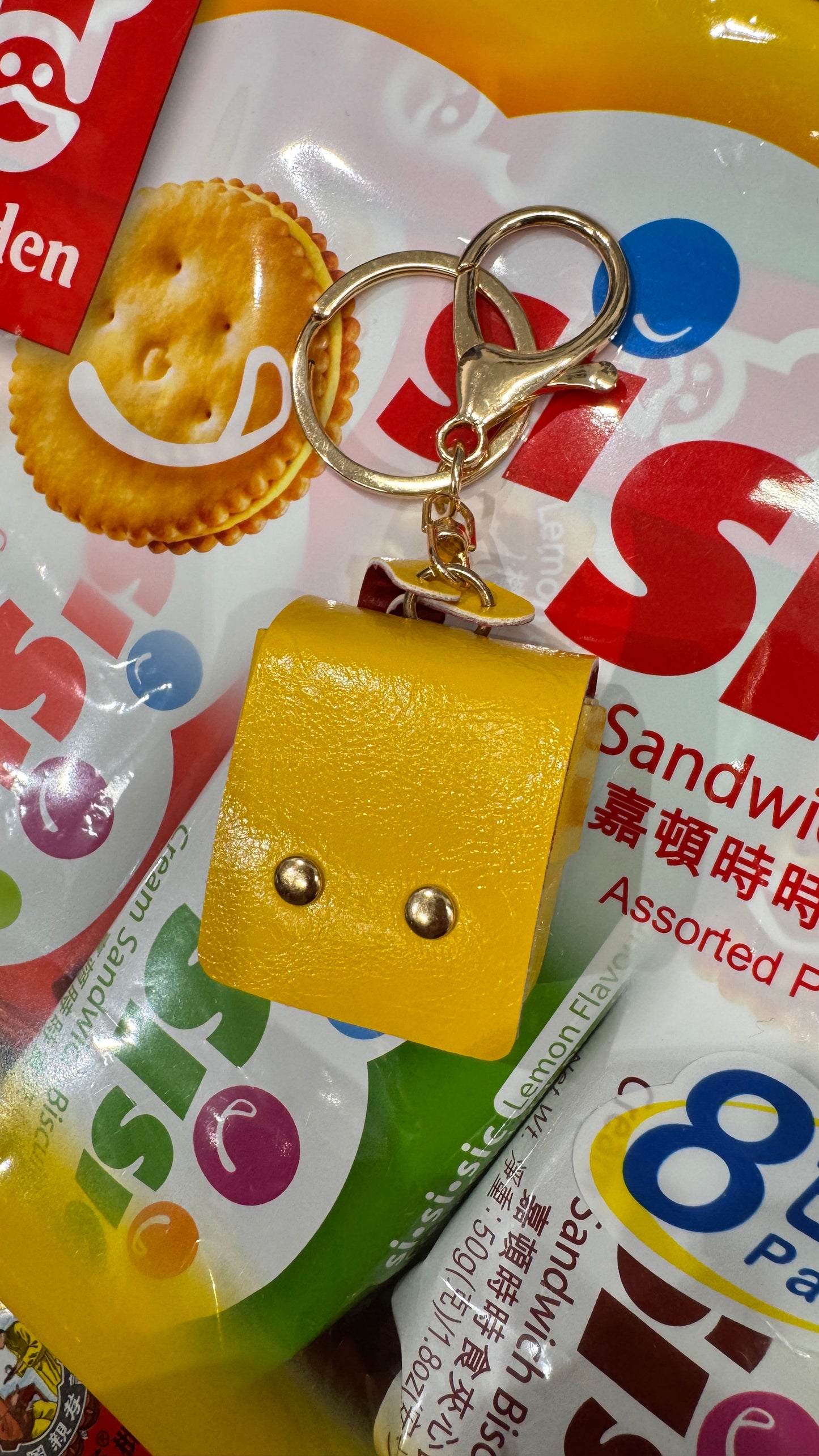 ミニバックパックポーチキーホルダー