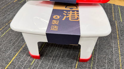 紅A   燈罩櫈仔  スツル　白　香港製