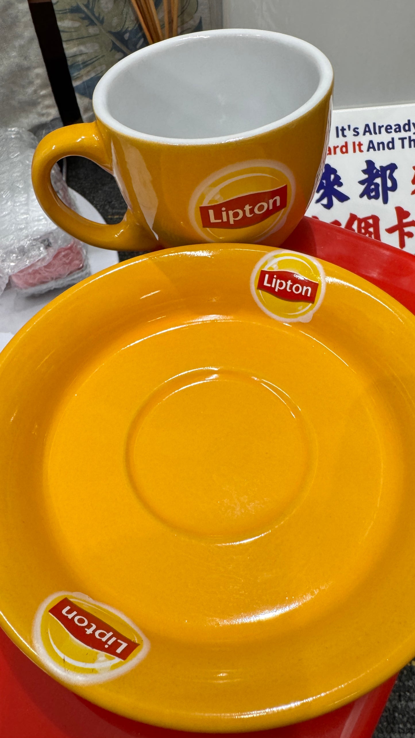Liptonミルクティーカップ