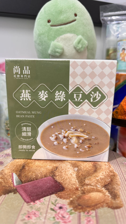 燕麥綠豆沙 オートミールと緑豆のスープ　168g すぐに食べられる