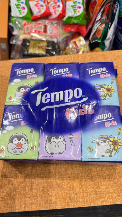 Tempo x こうペンちゃん　香りがなし　12パック　香港限定