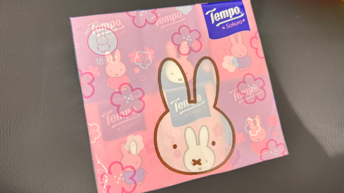 Tempo Miffyと桜限定版プリント　18パック