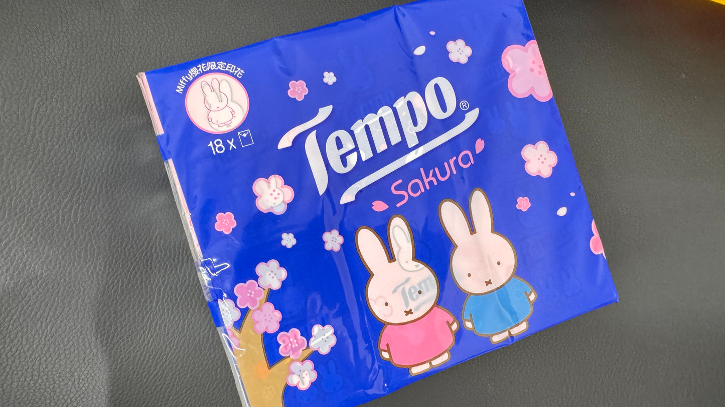 Tempo Miffyと桜限定版プリント　18パック