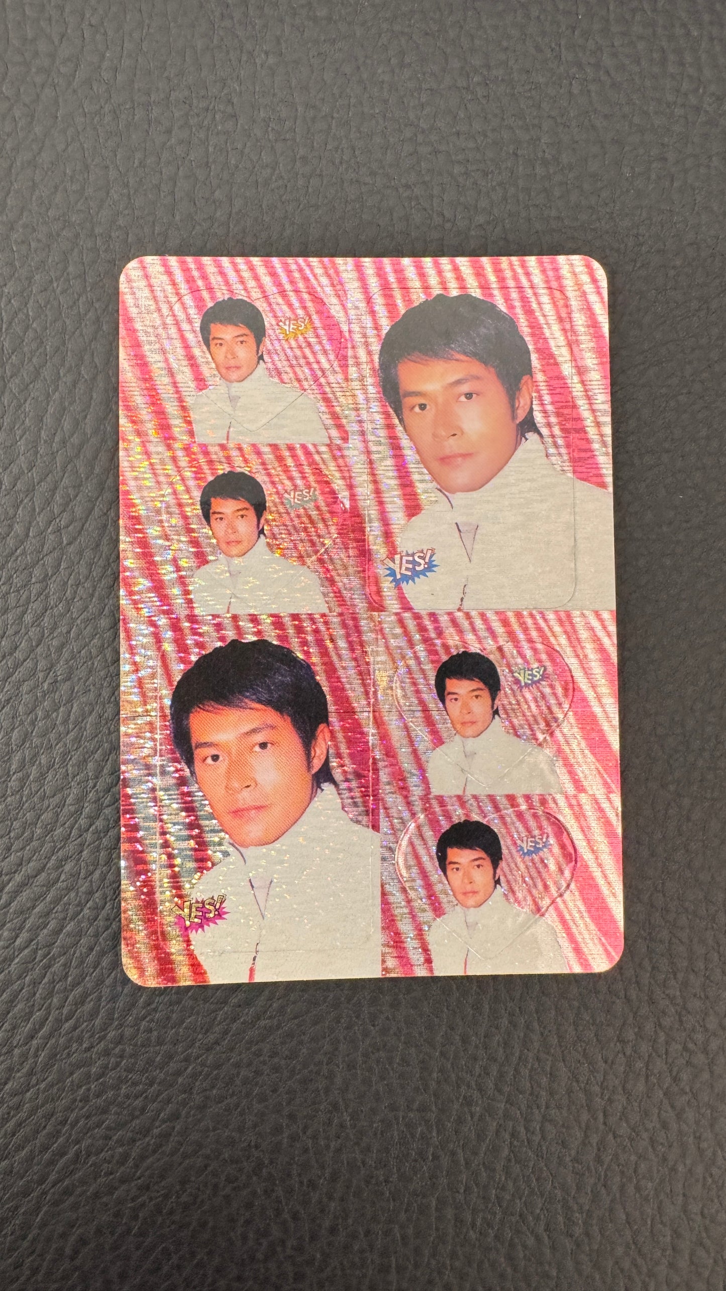 古天樂 Yes閃卡  ルイス・クー フラッシュカード 1枚