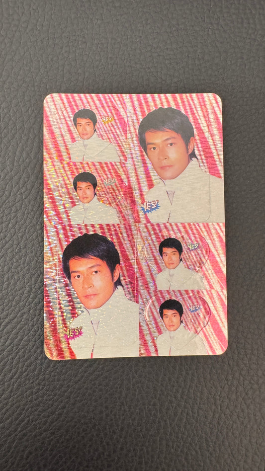 古天樂 Yes閃卡  ルイス・クー フラッシュカード 1枚