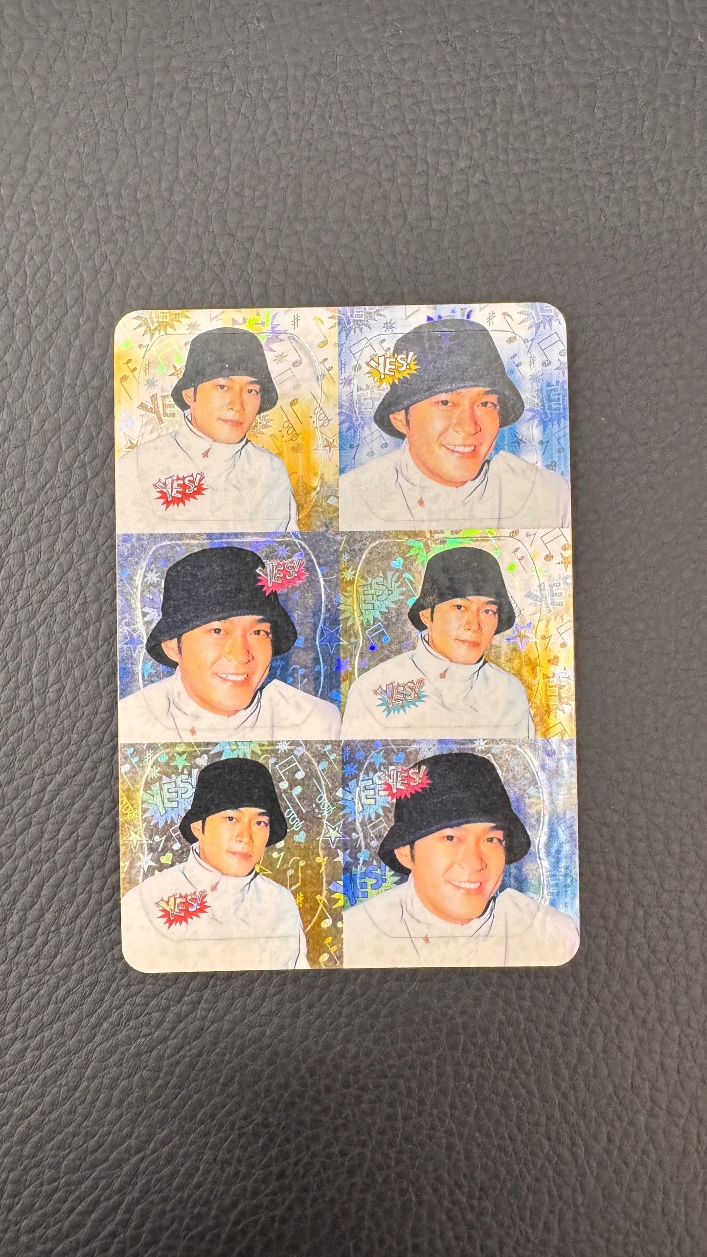 古天樂 Yes閃卡  ルイス・クー フラッシュカード 1枚