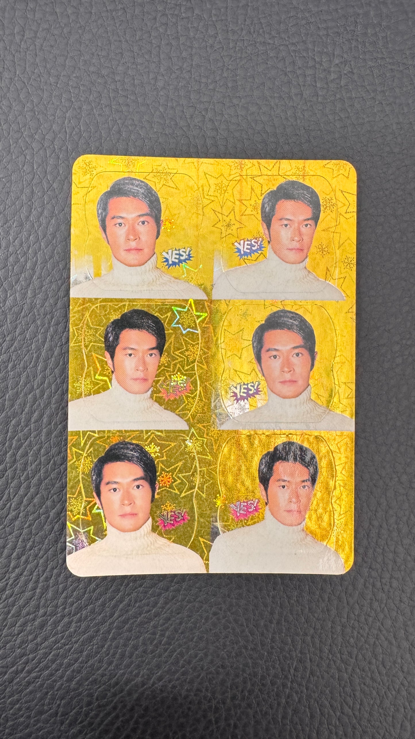 古天樂 Yes閃卡  ルイス・クー フラッシュカード 1枚