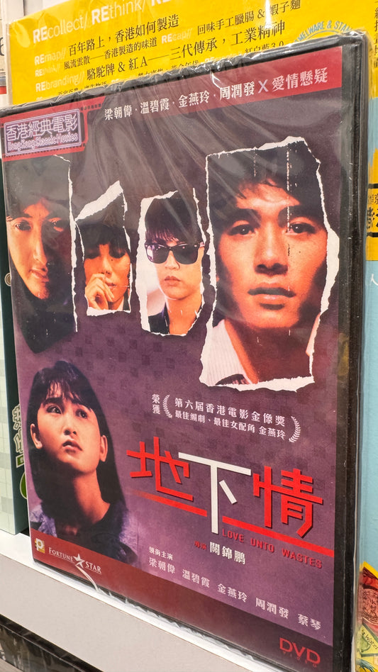 地下情  追いつめられた殺意  DVD  広東語　中国語