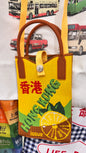 香港檸檬茶ミニクロスボディバッグ