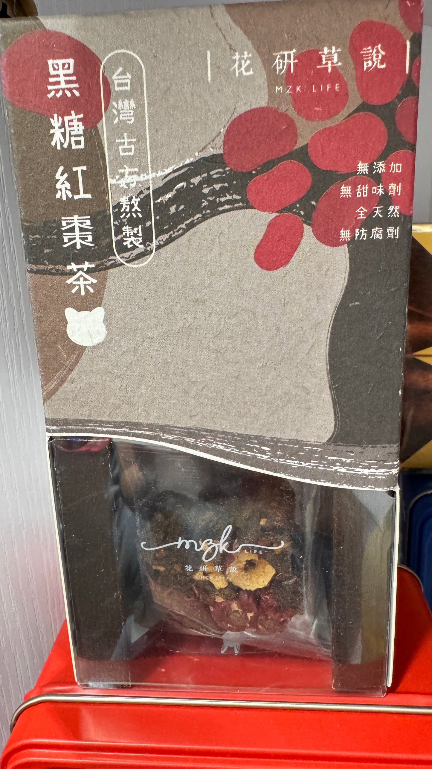 黑糖紅棗茶  6個×28g