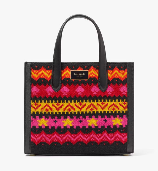 Kate Spade マンハッタン カーニバル フェアアイル スモール トート