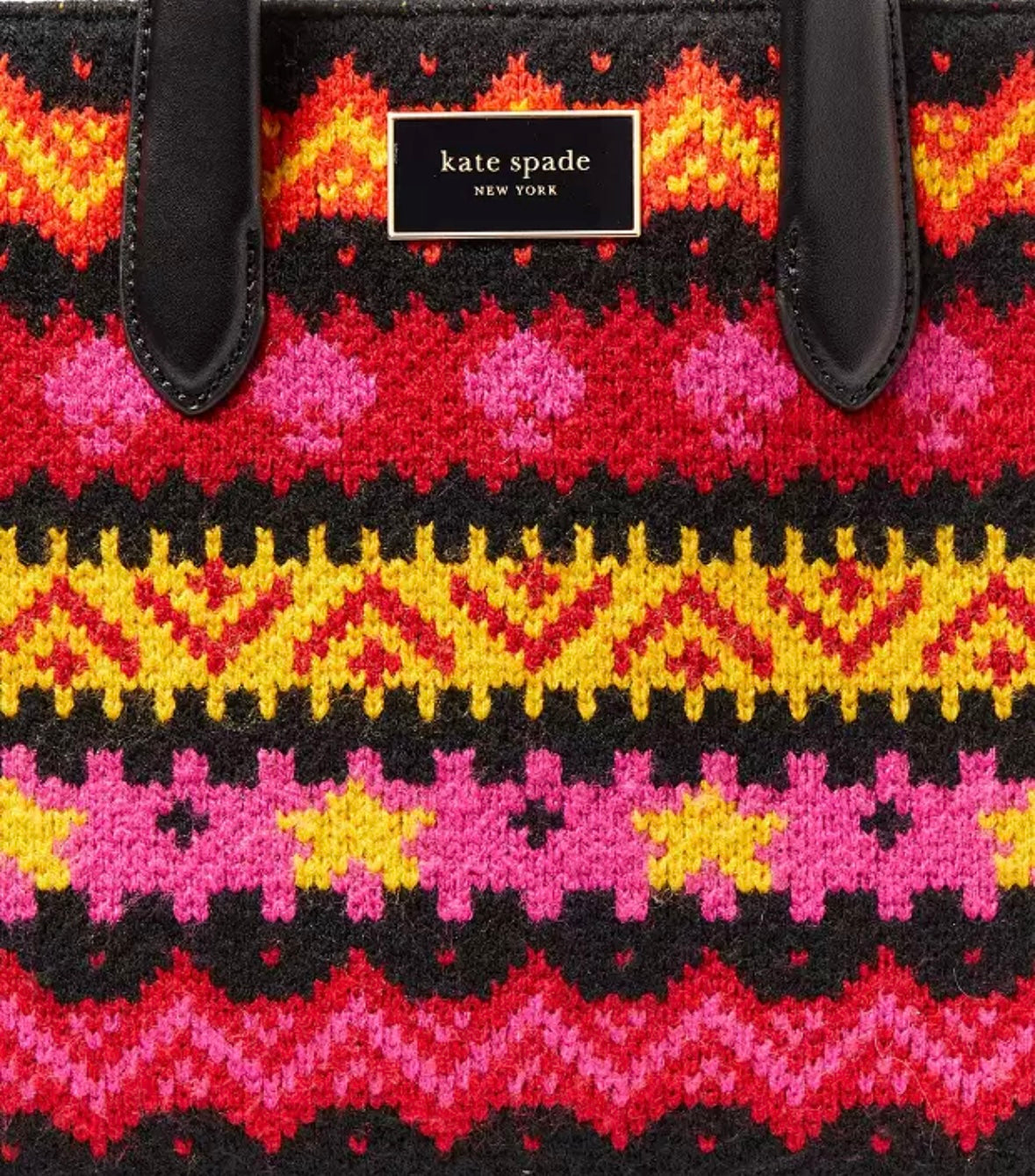 Kate Spade マンハッタン カーニバル フェアアイル スモール トート