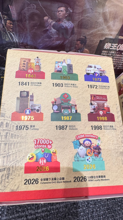ワトソンズ香港185周年記念特別コレクターズエディション ミニチュアモデル