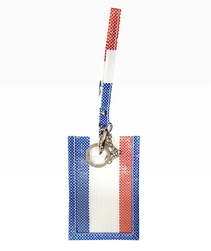 紅白藍330 X 又一山人  カードホルダー　荷物タグ　香港製