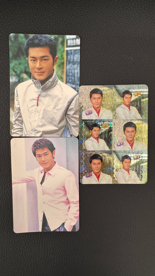 古天樂  YES CARDS  3枚セット