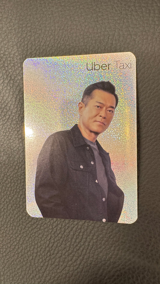 古天樂 Uber Taxi Card 1枚　キラキラする