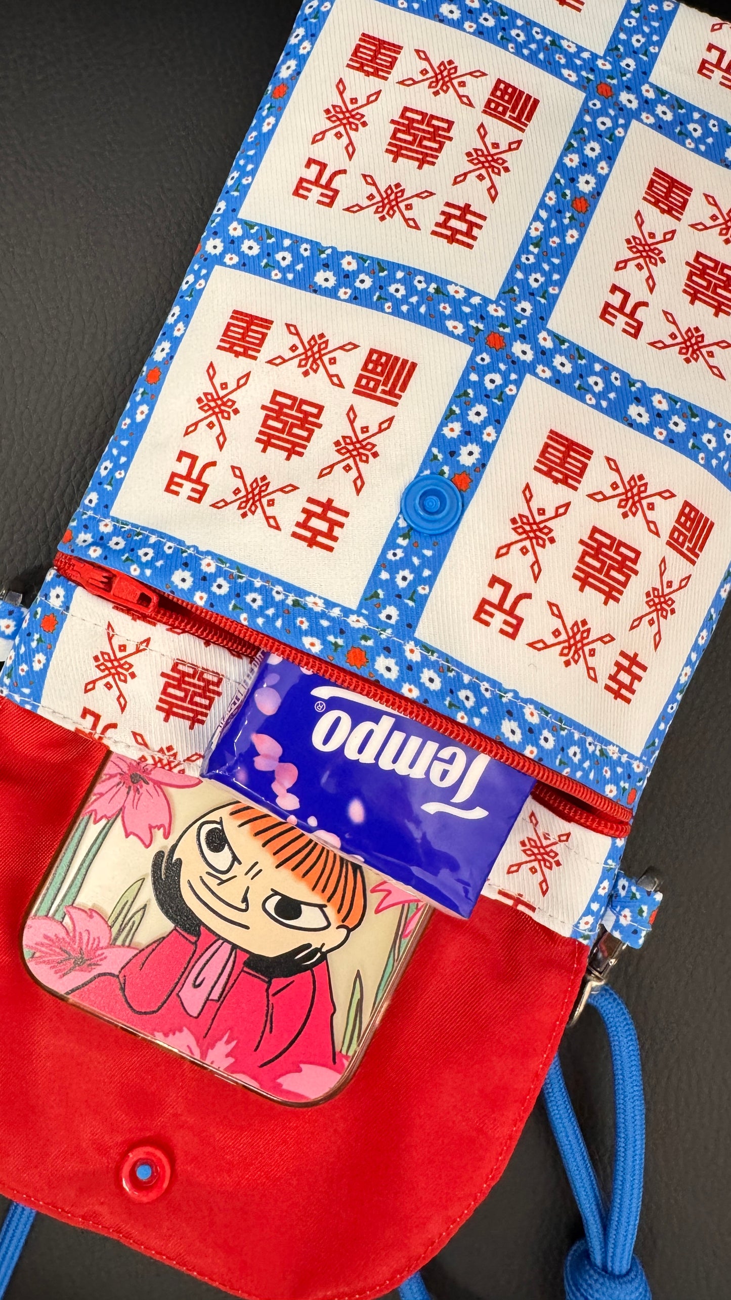 幸福兒童のクロスボディバッグ　cross body bag　香港製