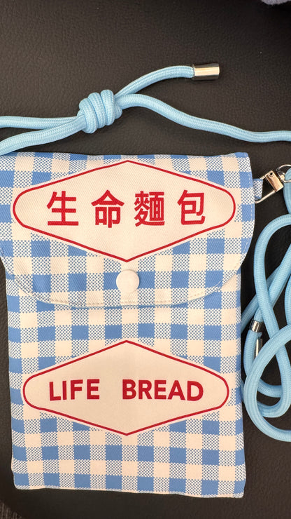生命麵包のクロスボディバッグ　cross body bag　香港製