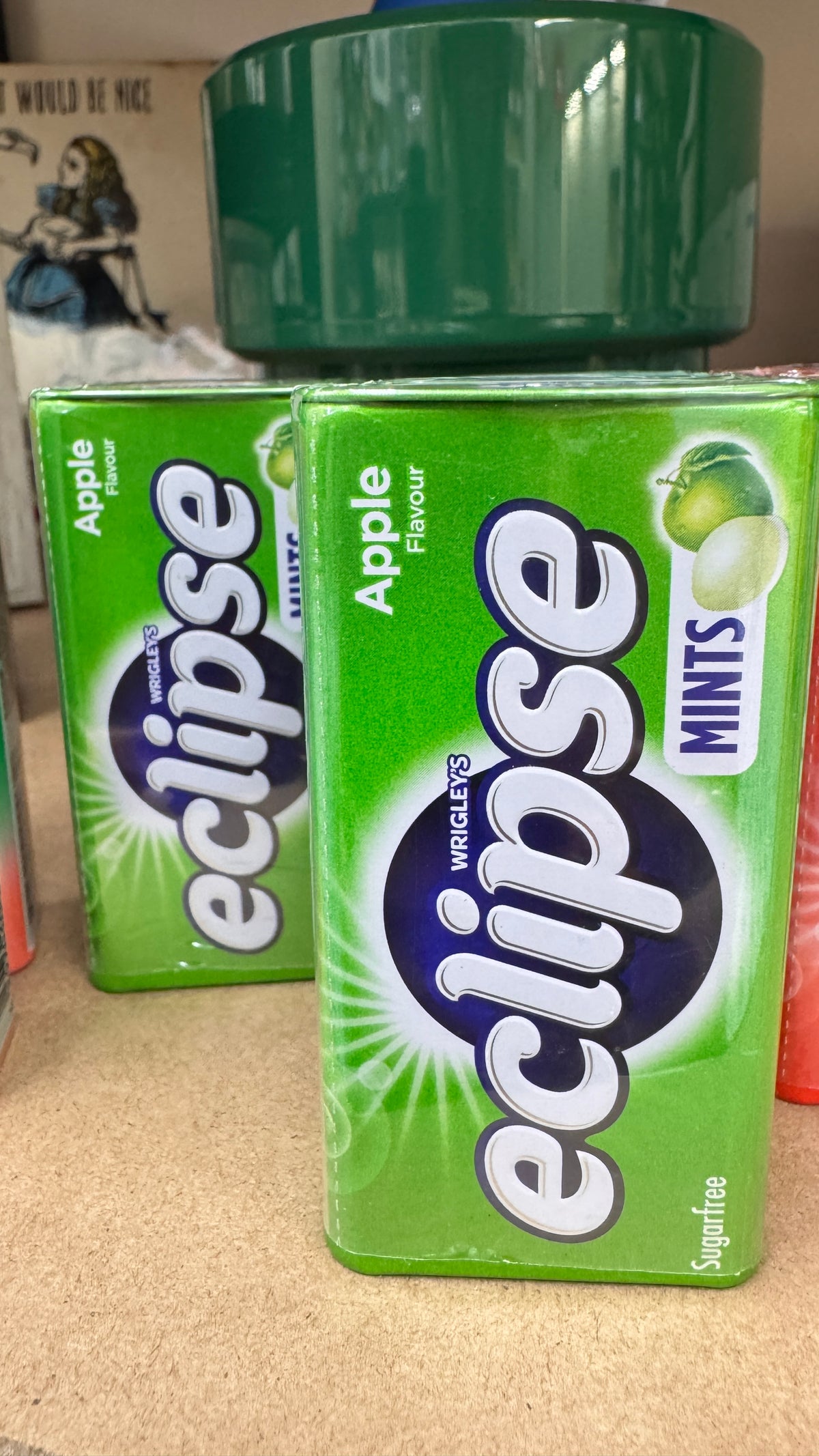 Eclipse ミント　りんご味　砂糖なし　34g