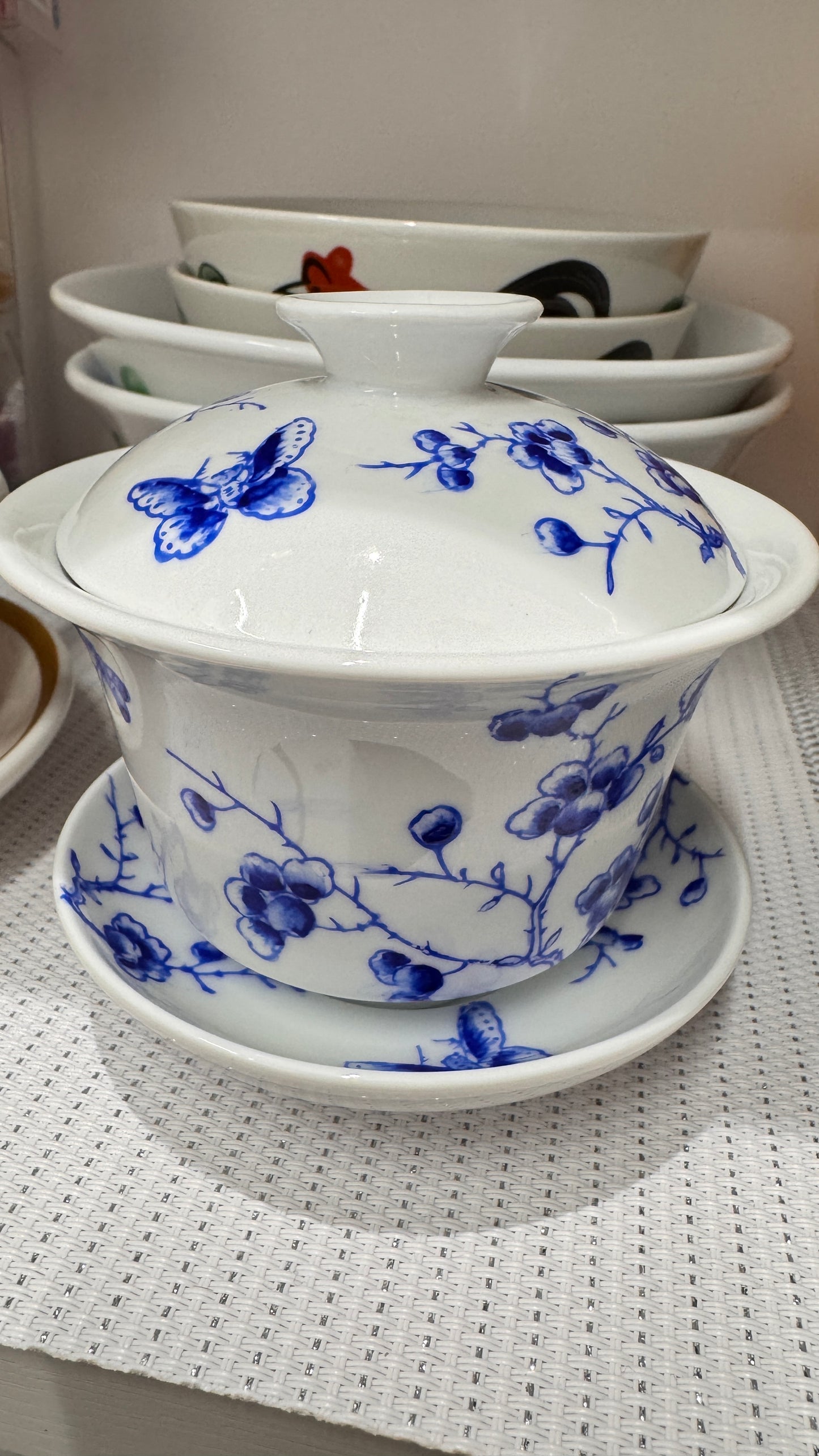 香港坪洲超記 手繪茶杯 手描きのティーカップ