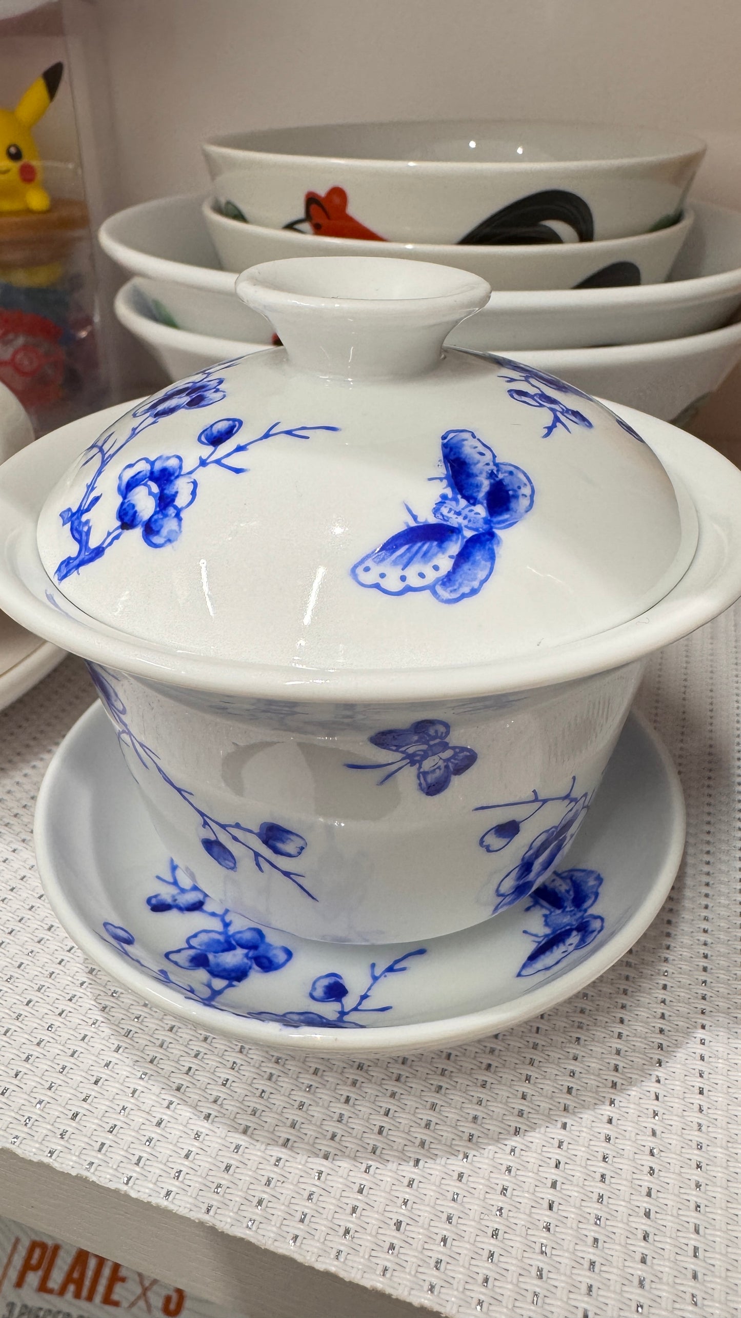 香港坪洲超記 手繪茶杯 手描きのティーカップ