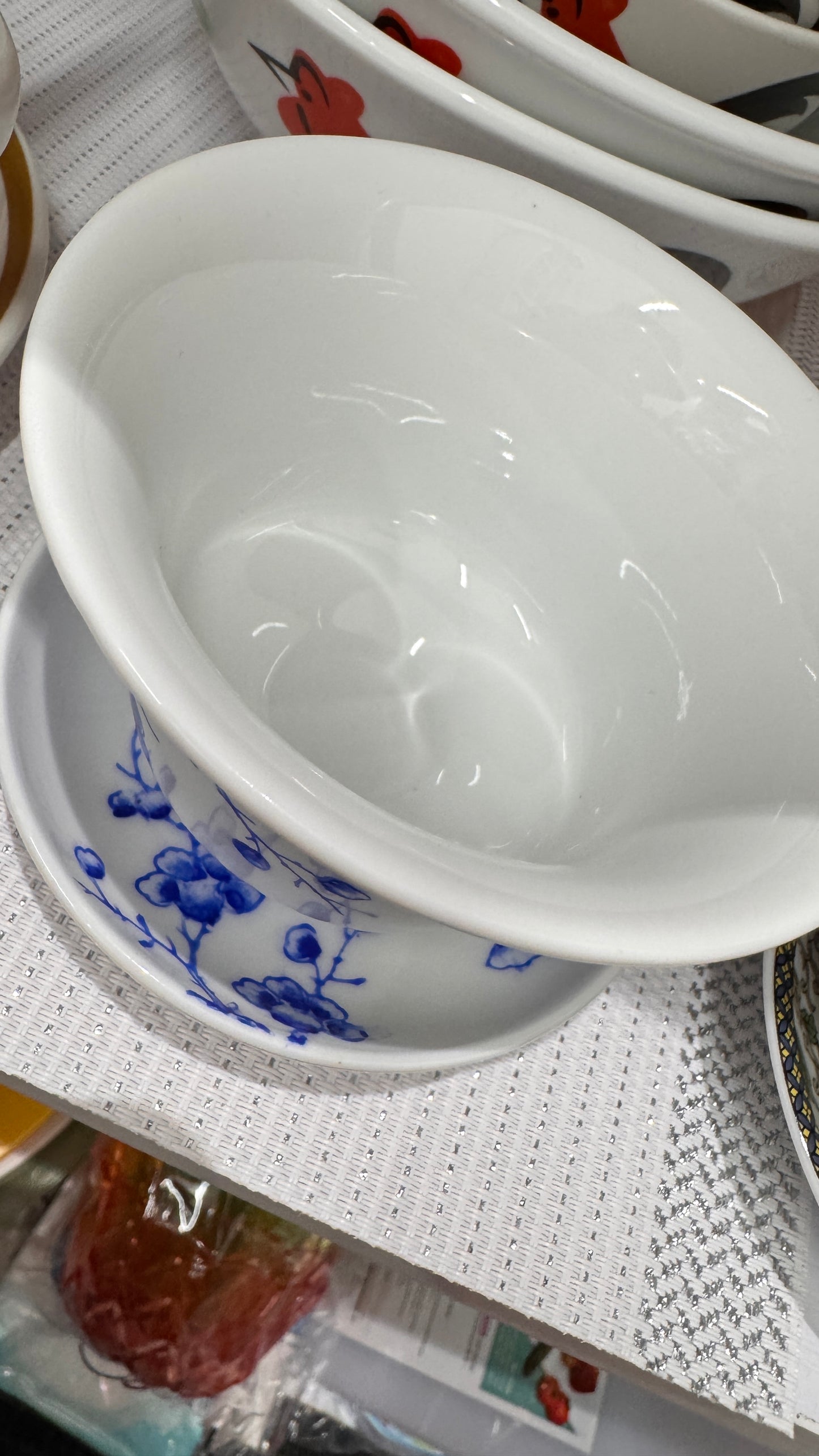 香港坪洲超記 手繪茶杯 手描きのティーカップ