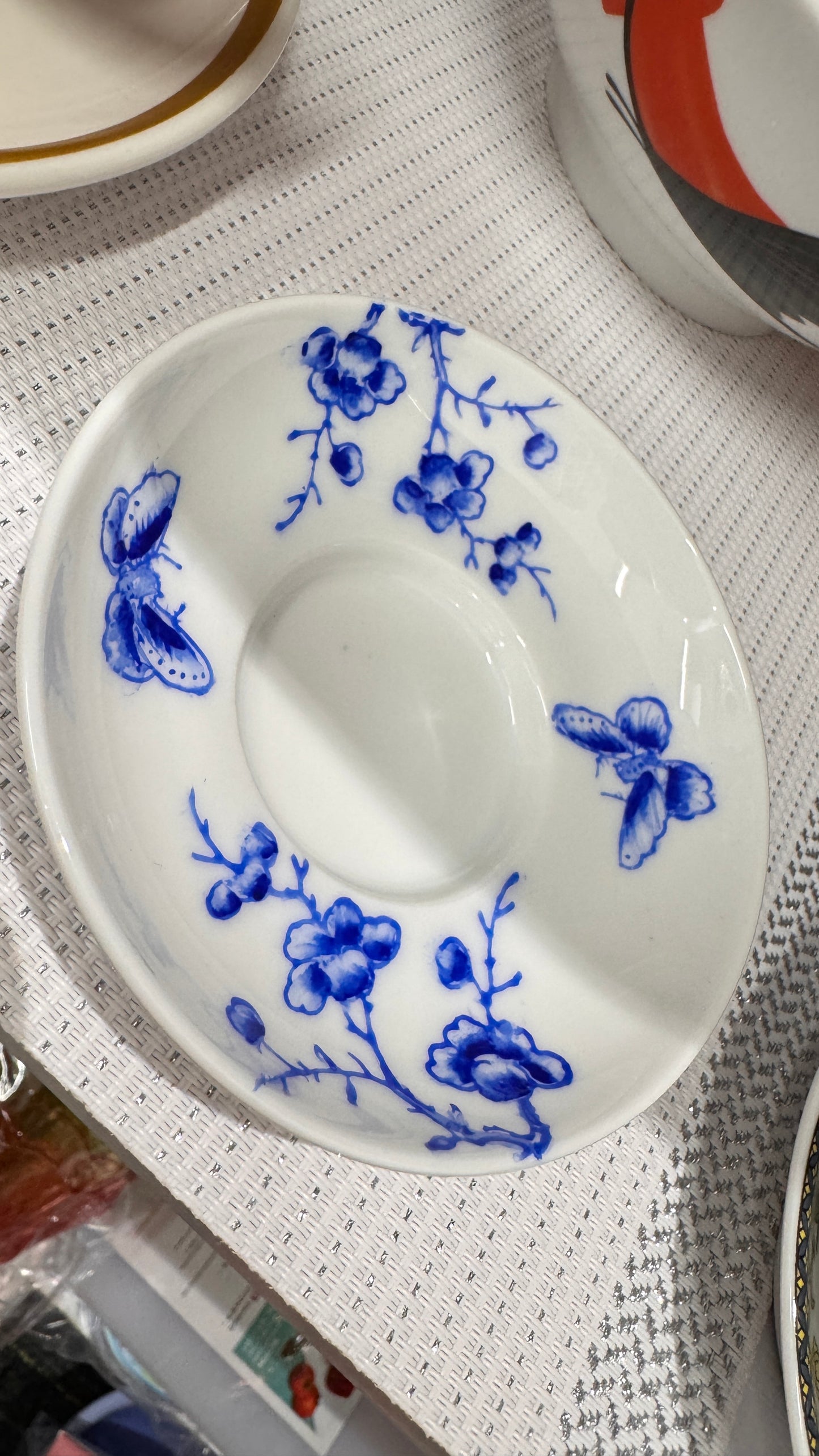 香港坪洲超記 手繪茶杯 手描きのティーカップ