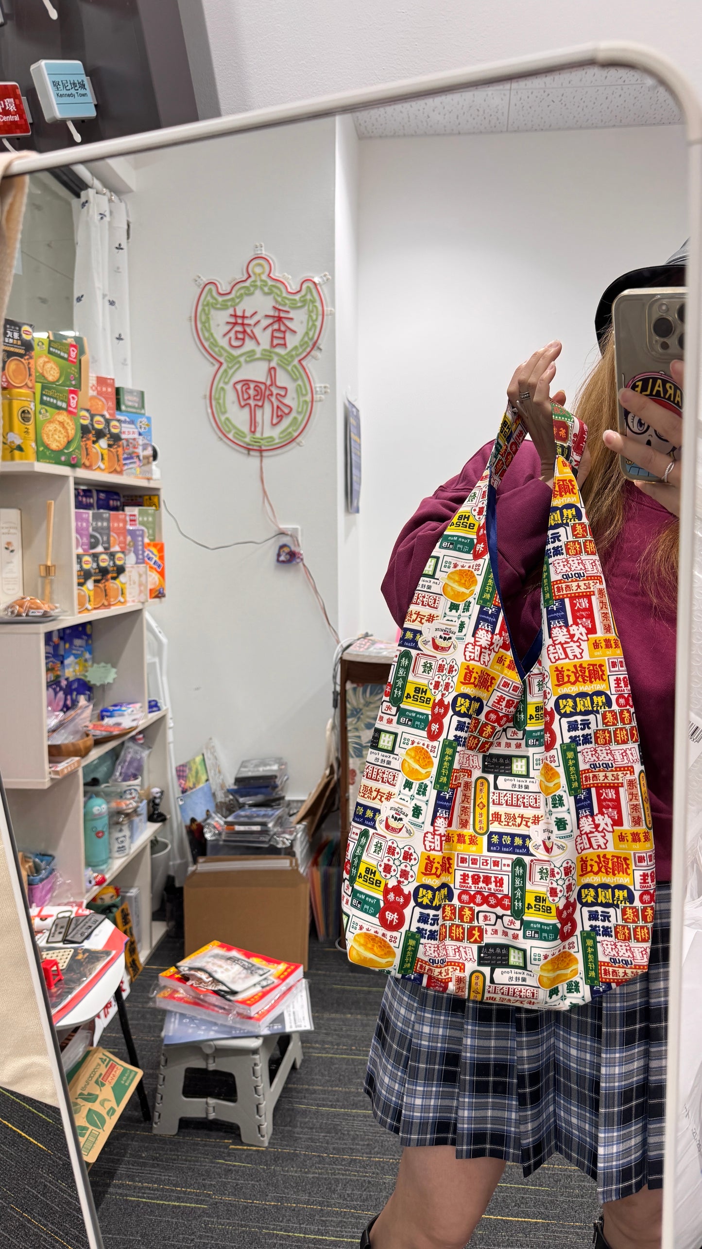 香港招牌トート　香港製