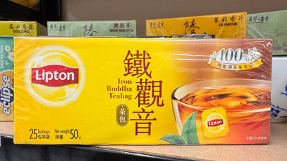 Lipton　鐵観音　ティーバッグ　２５バッグ　50g