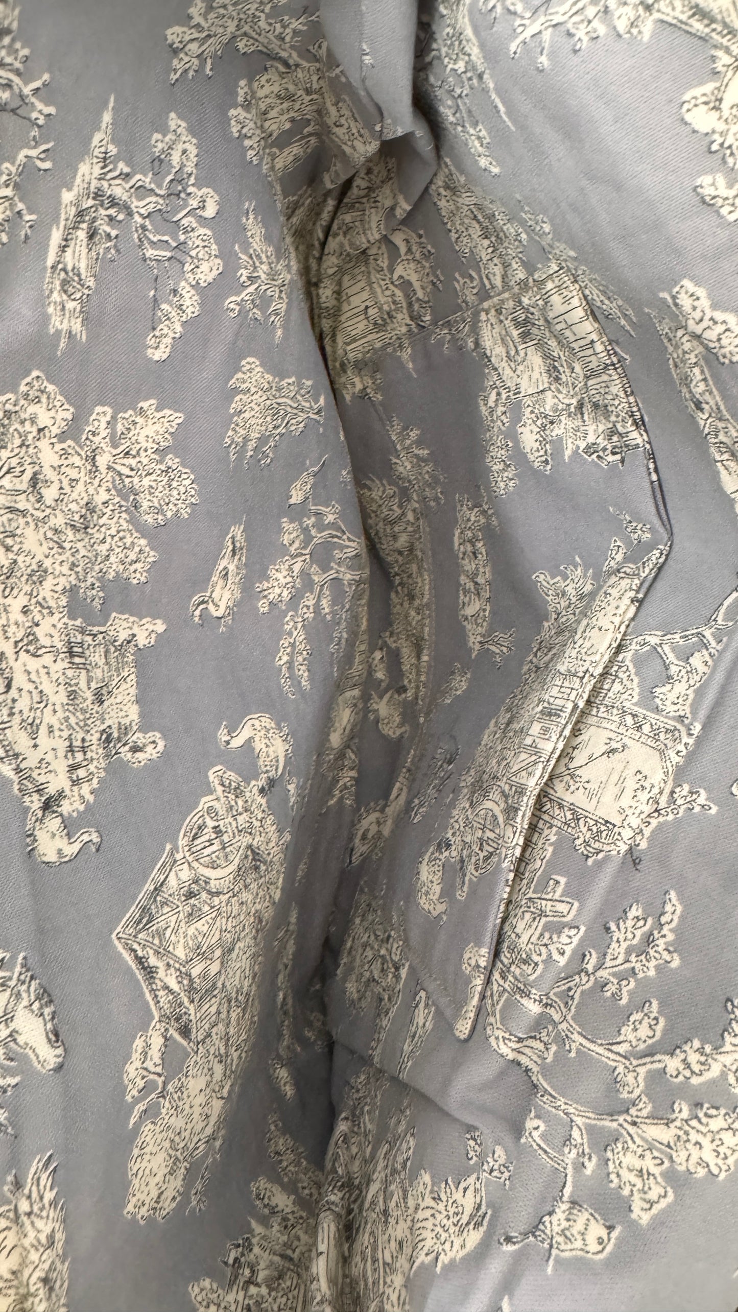 秋田からのトート　手作布袋