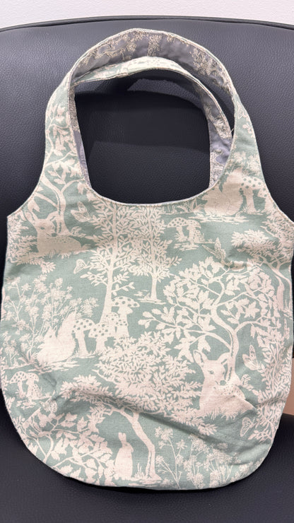 秋田からのトート　手作布袋