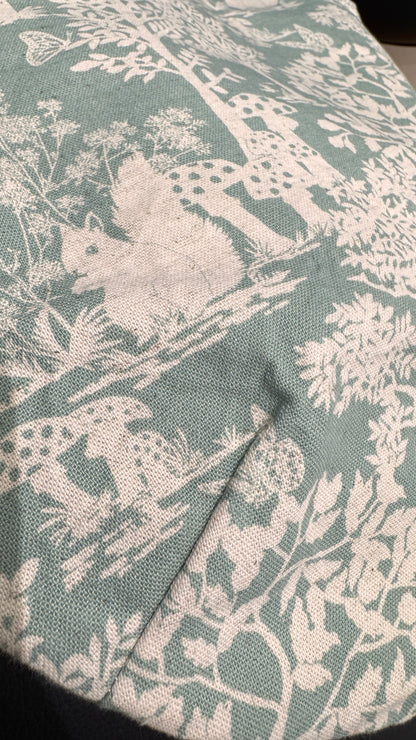 秋田からのトート　手作布袋